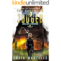 You Have Been Judged: A Space Opera Adventure Legal Thriller (Judge, Jury, & Executioner Book 1) book cover You Have Been Judged: A Space Opera Adventure Legal Thriller (Judge, Jury, & Executioner Book 1) book cover