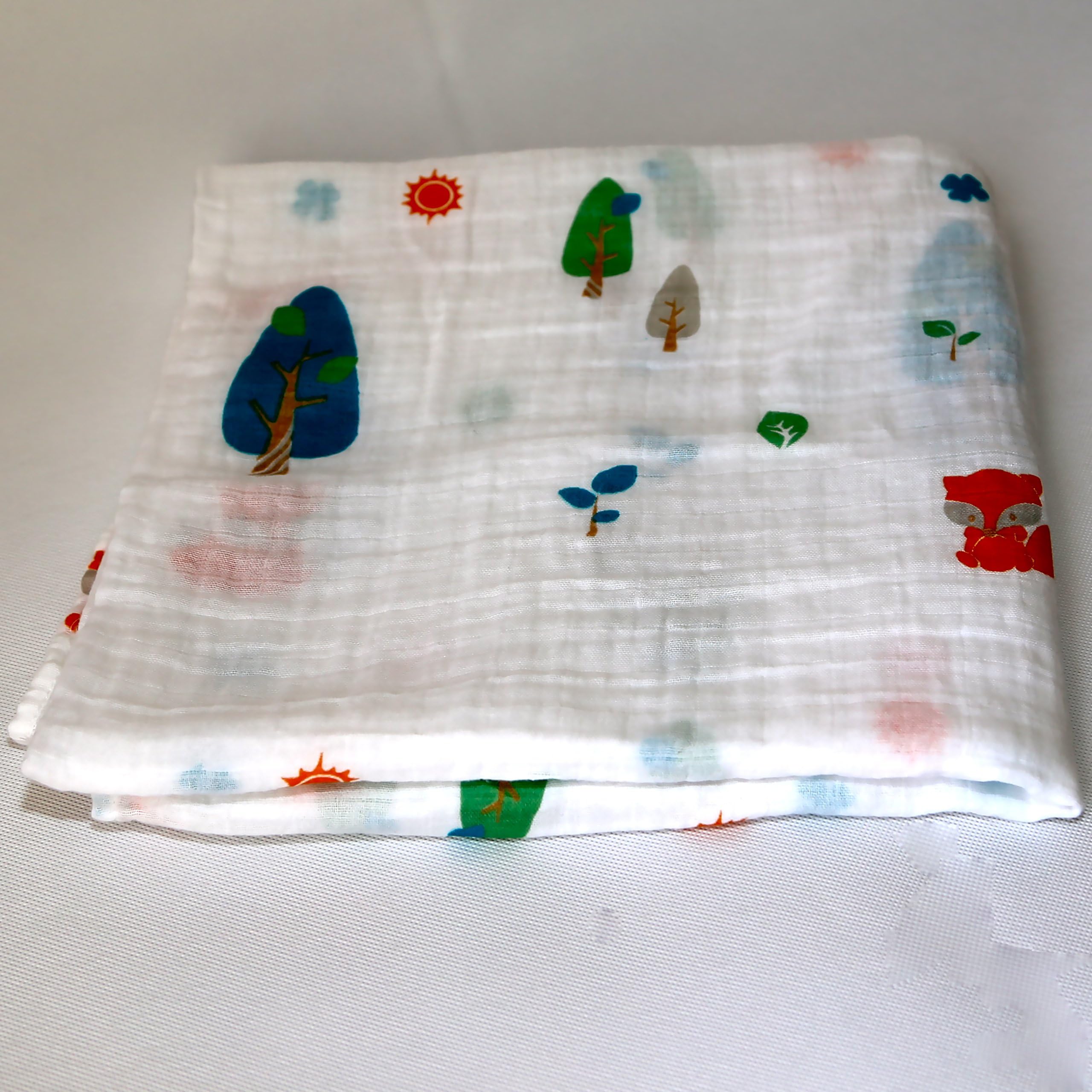 Swaddle Blanket Best Baby Gift Light Muslin Swaddle Keeps Little One Calm for Healthy Sleep Happy Baby