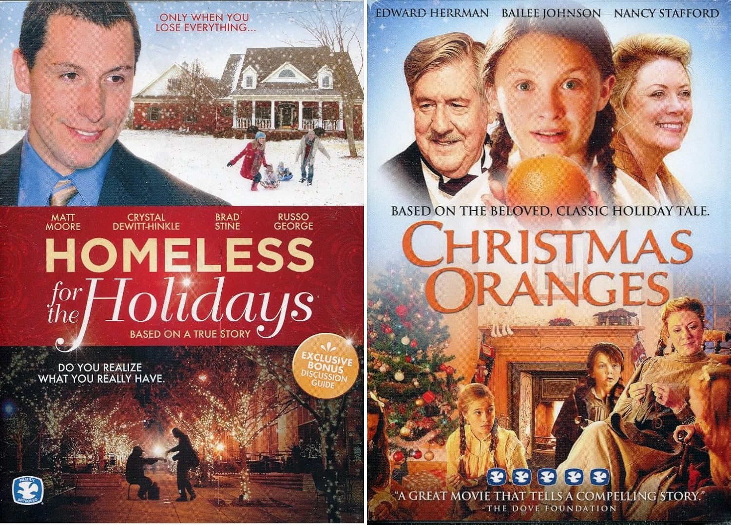 Homeless for the Holidays / Christmas Oranges (2 DVD Set
