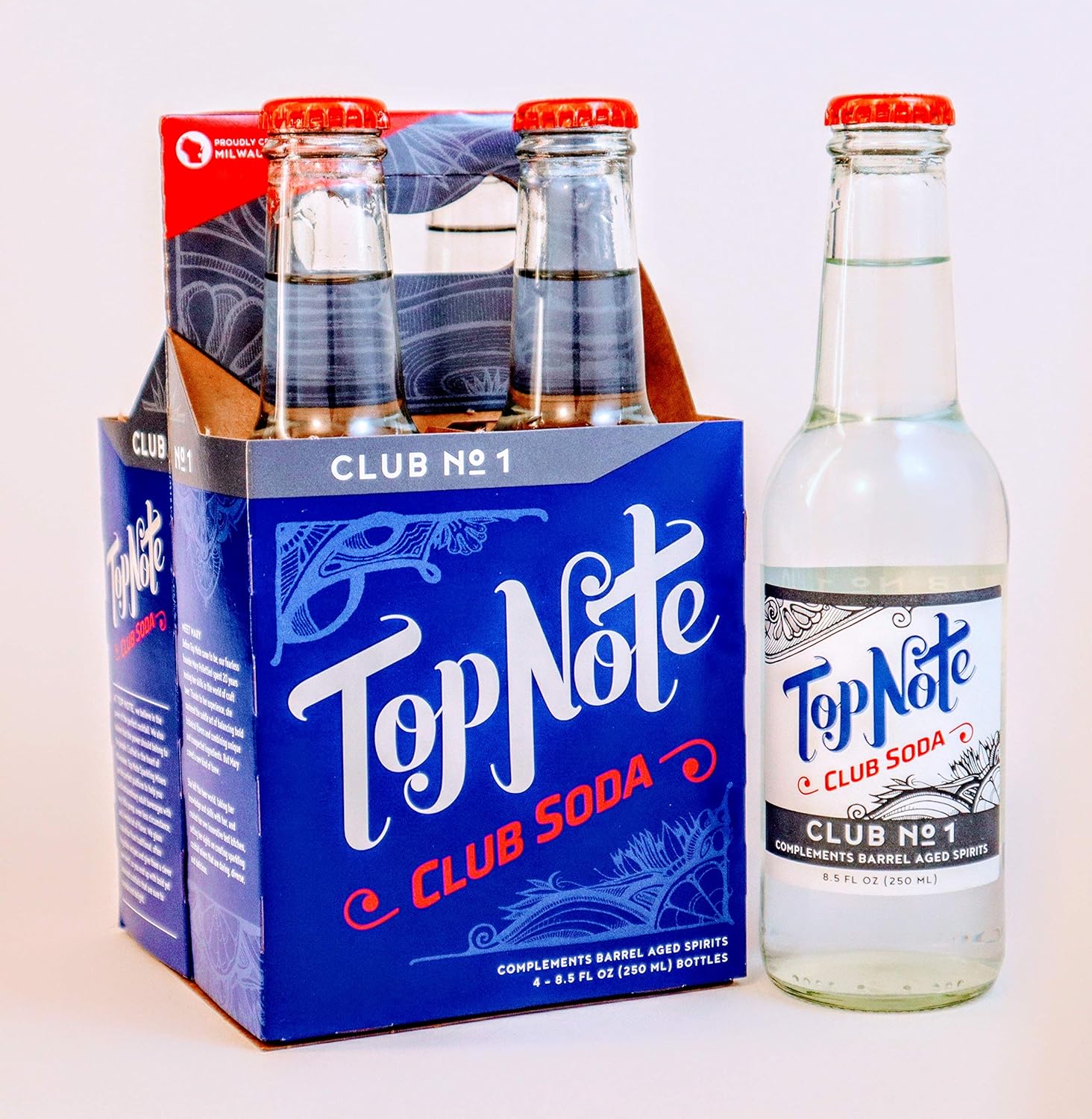 Club Soda No. 1 16 pack 8.5 oz Bottles Grocery