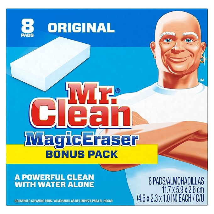 Mr. Clean Magic Eraser Cleaning Pads, 8-Count Box