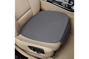 EifBrisa Car Seat Covers Cushion Pad, Seat Covers for Cars, Super Breathable, Warm in Winter and Cool in Summer, Anti-Slip, Storage Bags, Universal Seat Covers Fit for Most Sedans(Gray 2 Bottom Seat)