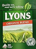 Lyons Original Irish Tea. 80 Bags