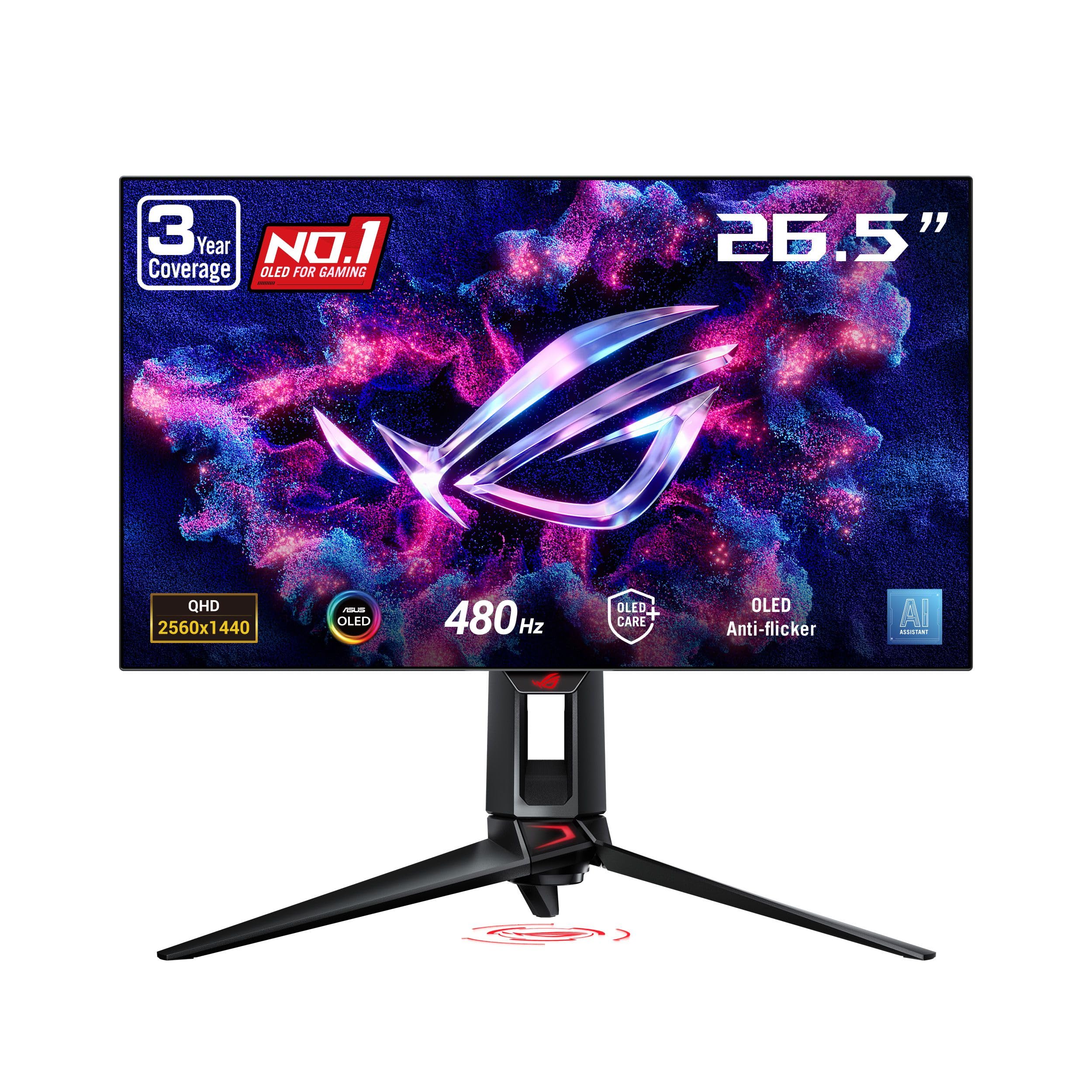 ASUS ROG PG27AQDP 27 Inch 1440p 480Hz OLED Gaming Monitor
