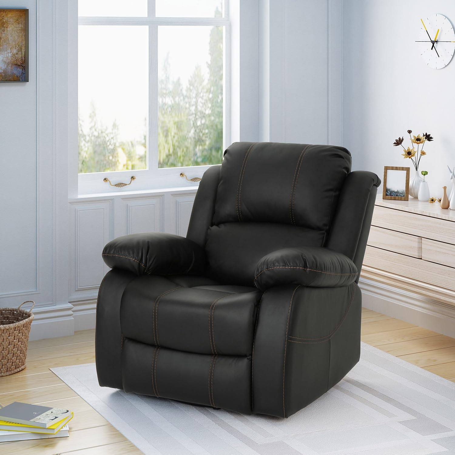 Best black microfiber recliner chair