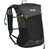 CamelBak Octane 16 Hiking Hydration Pack 70oz, Black/Apricot Pfas Free | Breathable Comfort for Moving Fast, Secure and Adjustable Fit, Secure and Adjustable Fit, Flexible Storage for Gear