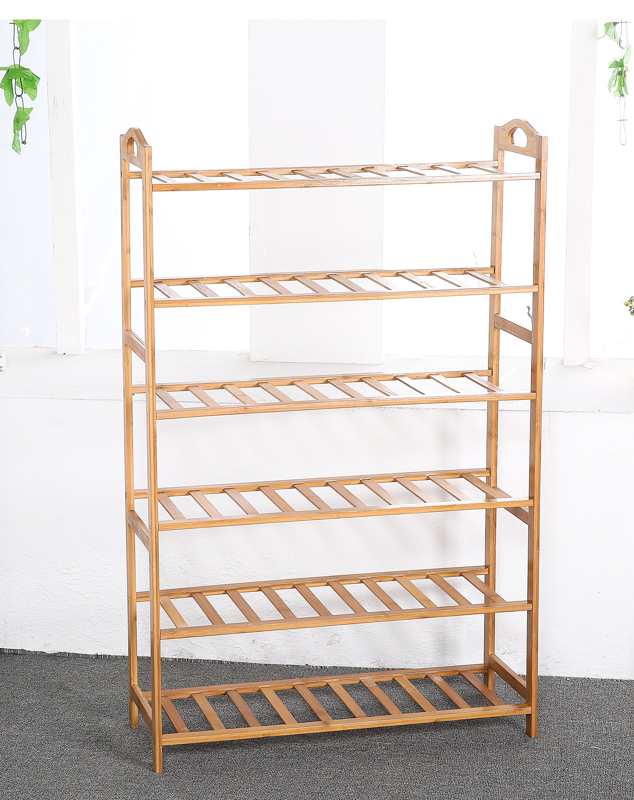 6 tier bamboo shoe rack on Ease Home Natural Bamboo Wooden Shoe Rack 3 Tier 4 Tier 5 Tier And 6 Tier 80cm 6 Tier Buy Online In Bahamas At Bahamas Desertcart Com Productid 53880962