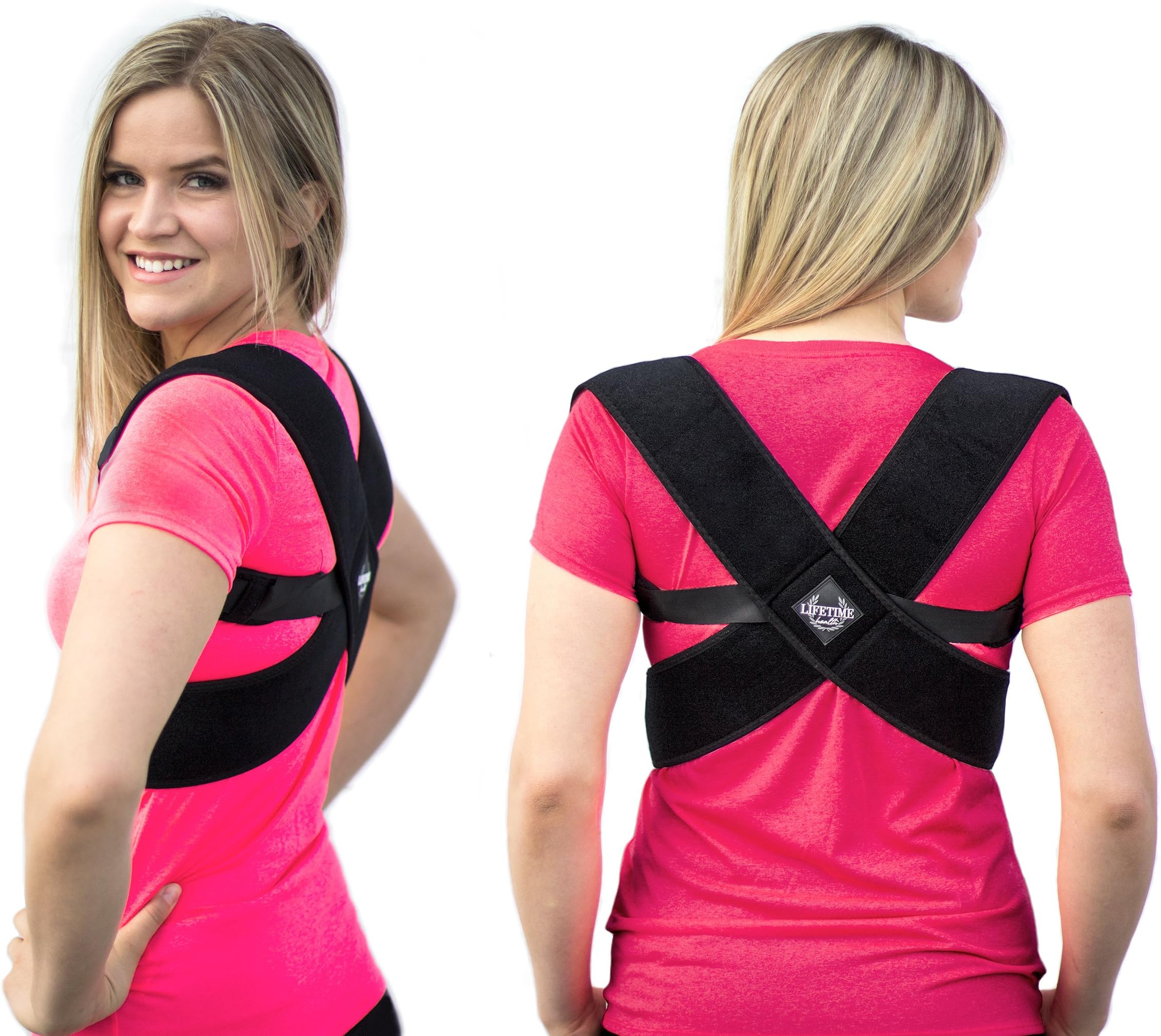 Back Posture Corrector for Men & Women -Kyphosis Brace to Improve Shoulder Alignment & Relieve Upper Back Pain -Posture Brace thats Effective & Comfortable - Clavicle Support for Improve Posture