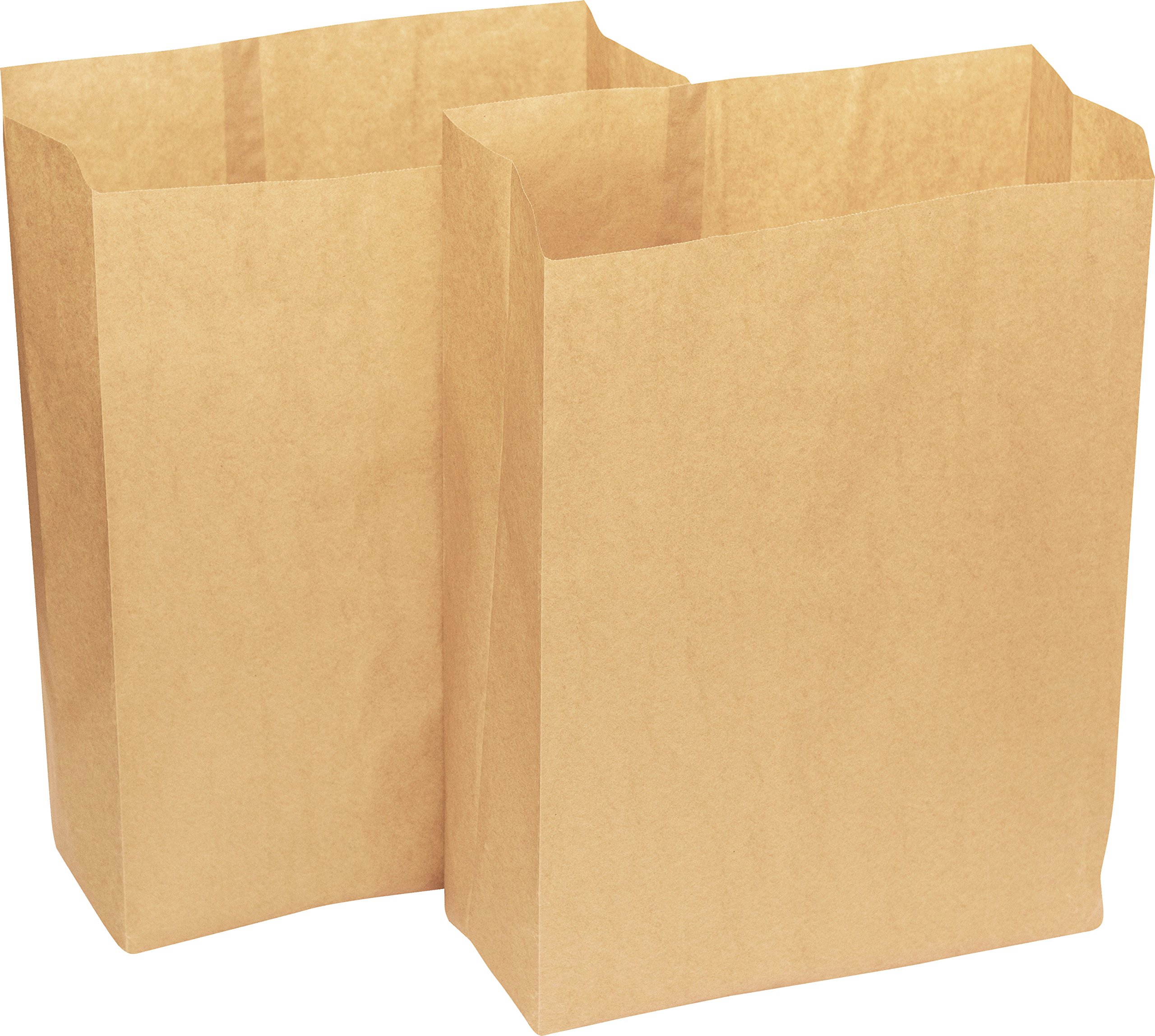 Alina 50 x 25L Compostable Paper Pedal Bin Bag/Food Box Liner/Biodegradable Brown 25 Litre Paper Sack (50 bags)
