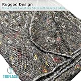 Triplast Removal Blankets Pack of 5 150 x 200 cm Wool Mix Heavy Duty view 4