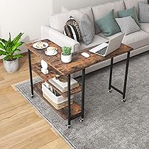 Amazon.com: Giantex 360° Free Rotating Sofa Side Table