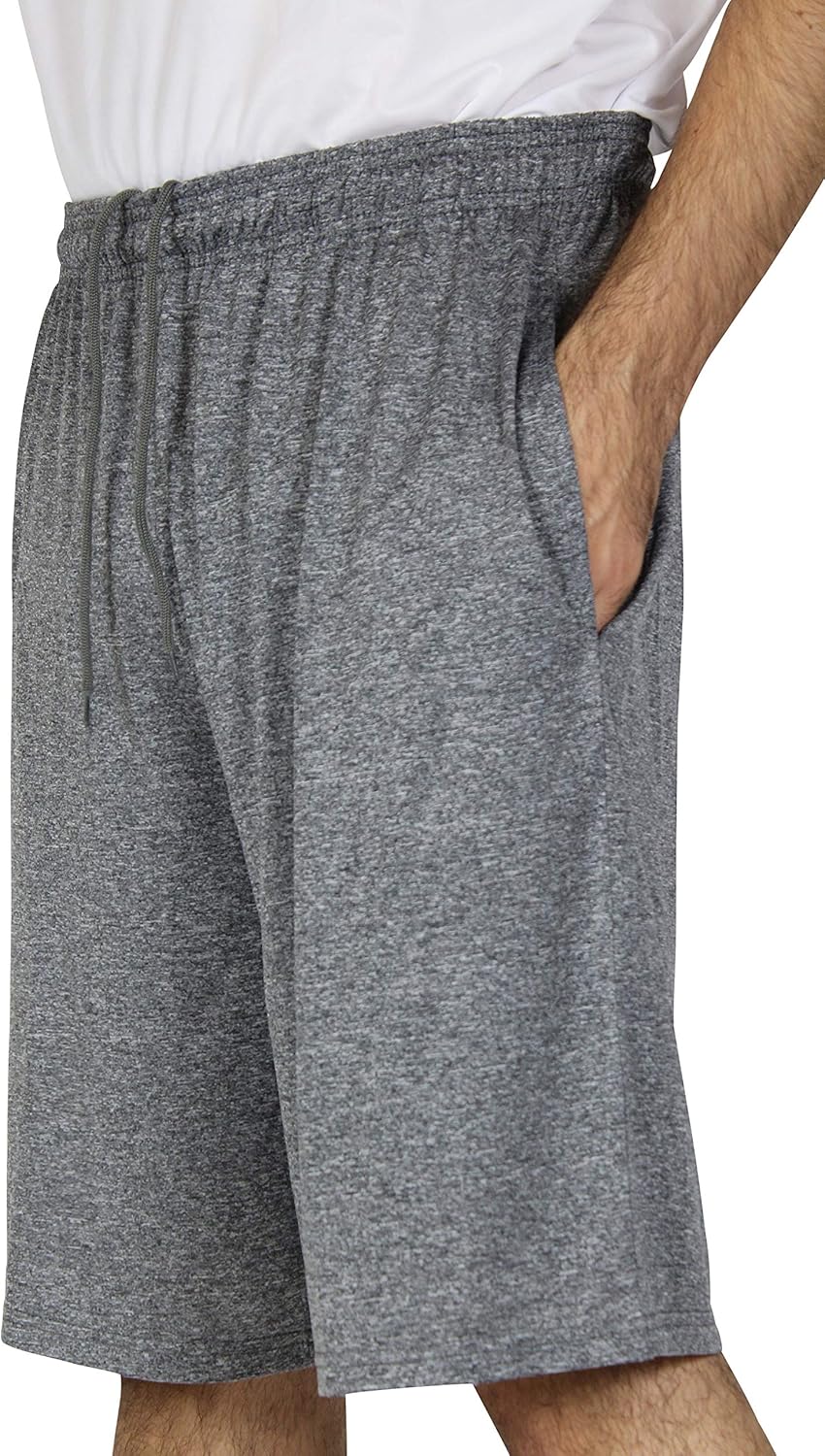5 Pack:Men's Dry-Fit Sweat Resistant Active Athletic Performance Shorts at  Men’s Clothing store