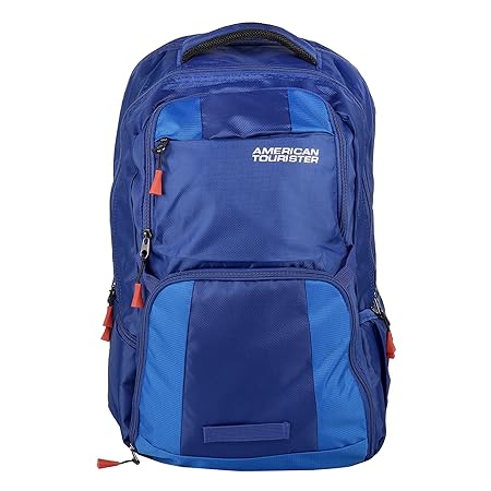 american tourister navy blue backpack