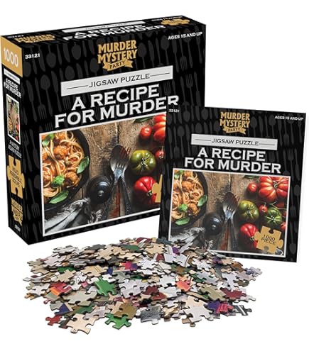 Amazon.com: Murder Mystery Party | Classic Mystery Jigsaw Puzzle