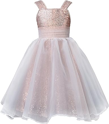 blush flower girl dresses amazon