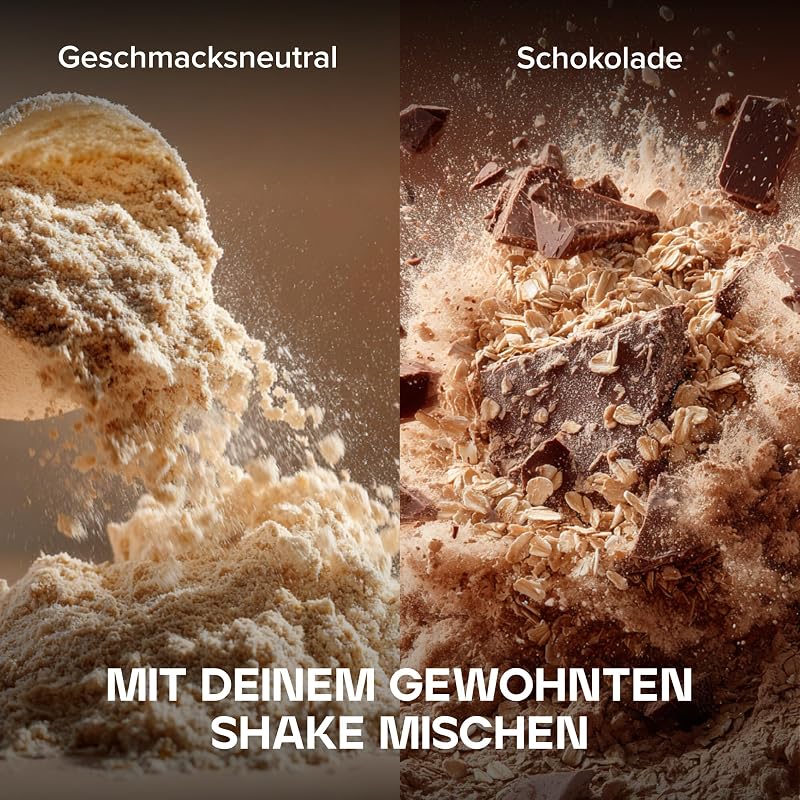 Fein Gemahlene Haferflocken, Oats, Schokolade, 1 kg, 20 Portionen, Verpackung Kann Variieren