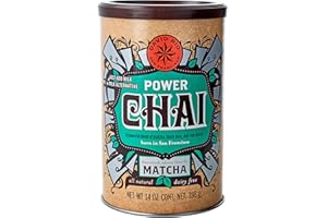 David Rio Power Chai With Matcha, 14 Ounce (Pack of 1)