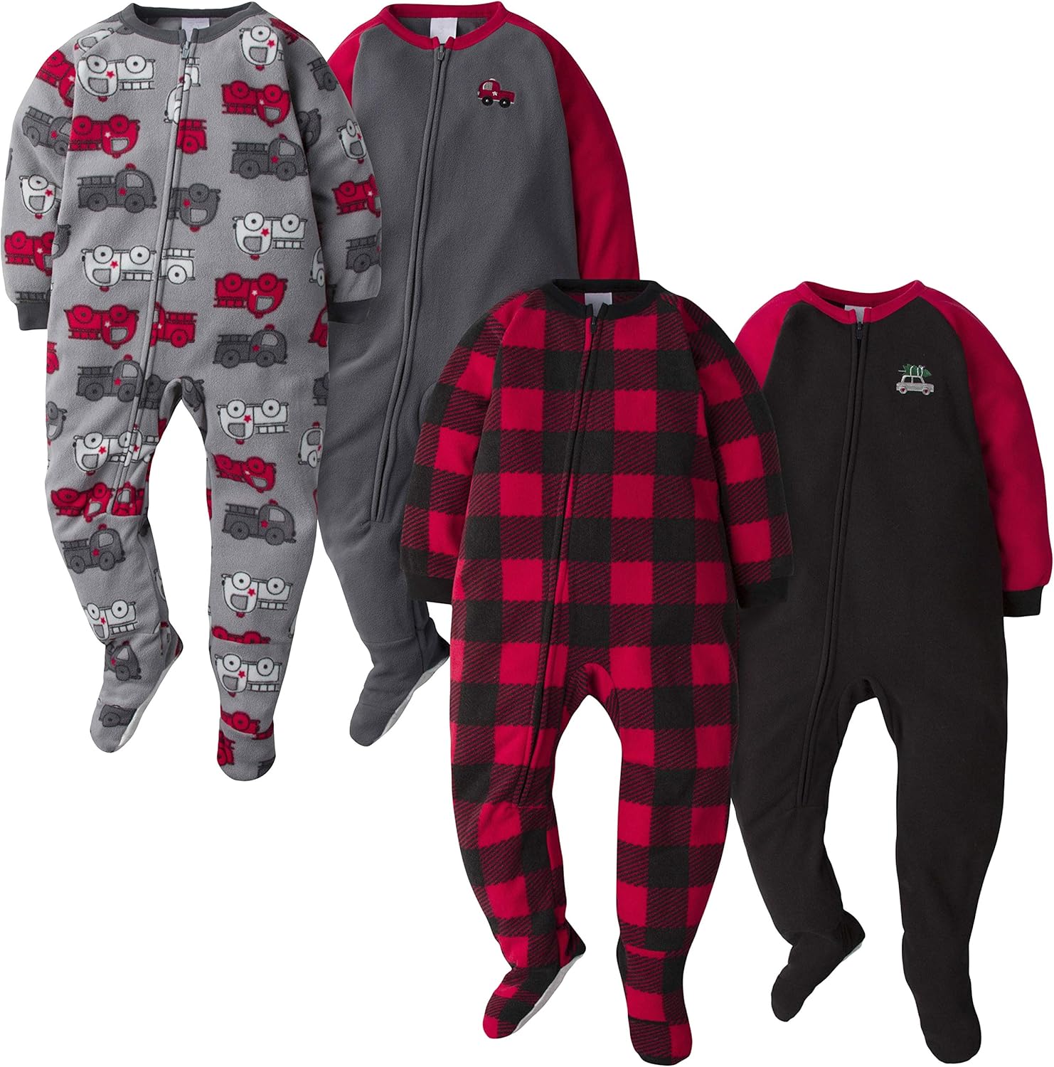 Gerber Baby Boys' 4-Pack Blanket Sleeper: Clothing