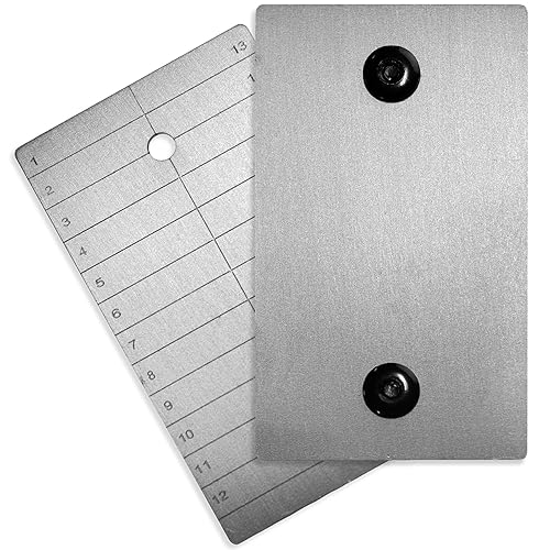 thumbnail image 2 of Codesteel Crypto Seed Phrase Storage, Stainless Steel Bitcoin Seed Plates Seed Phrase Backup Cold Storage, Supports Up To 24 Words 2 of 9