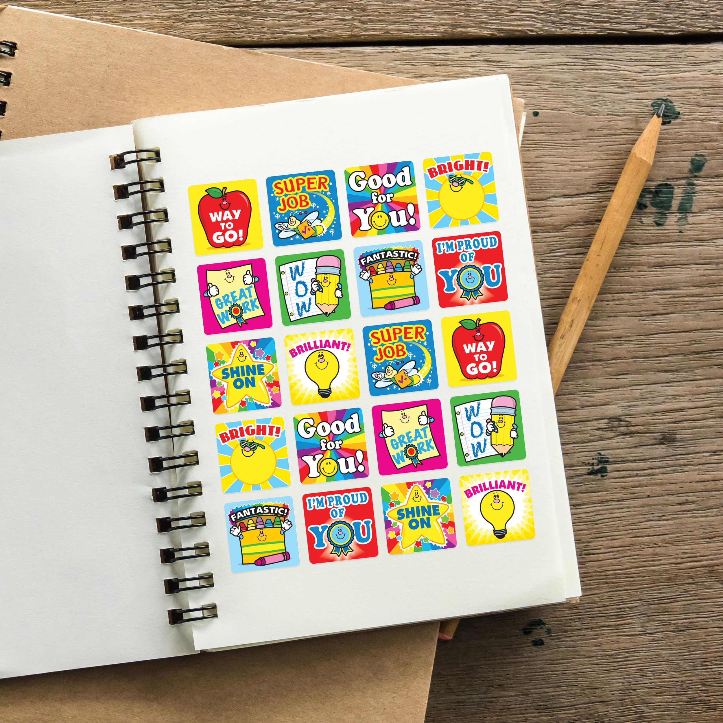 Mua Carson Dellosa 120 Motivational Stickers for Kids, 6 Sheets of ...