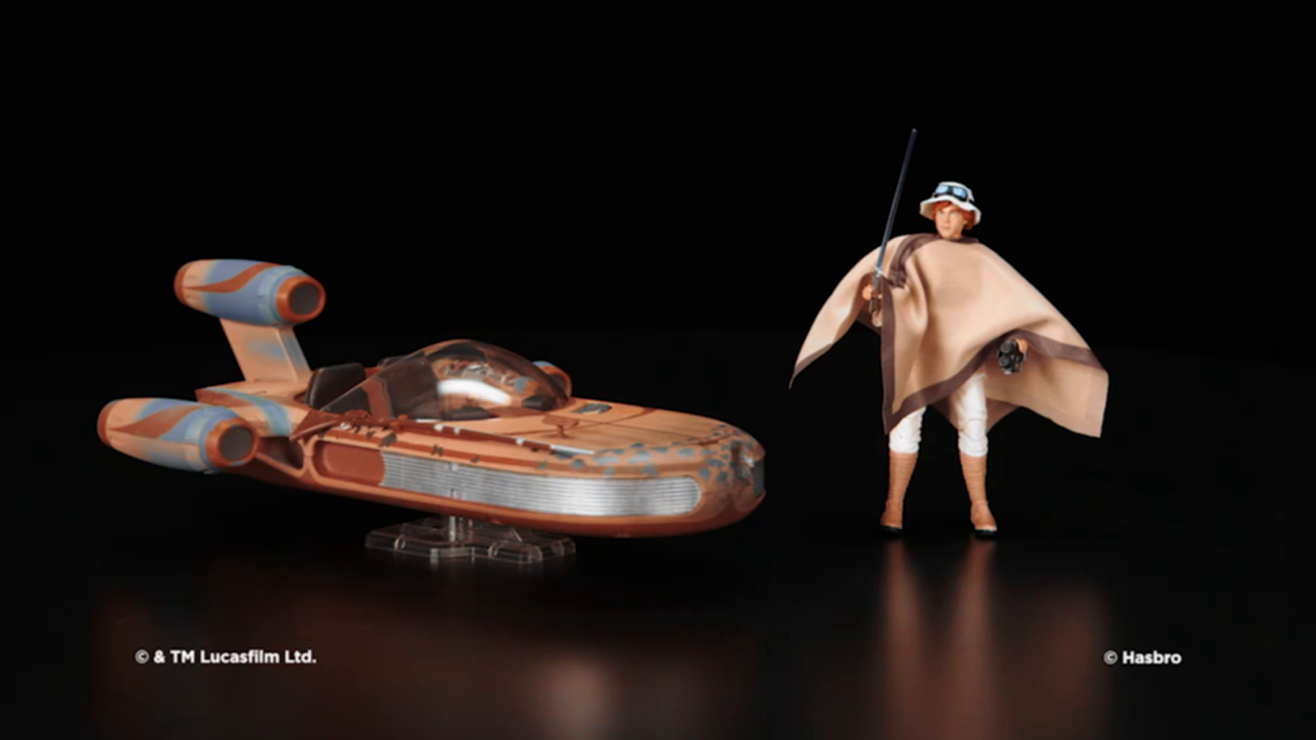 luke skywalker landspeeder black series