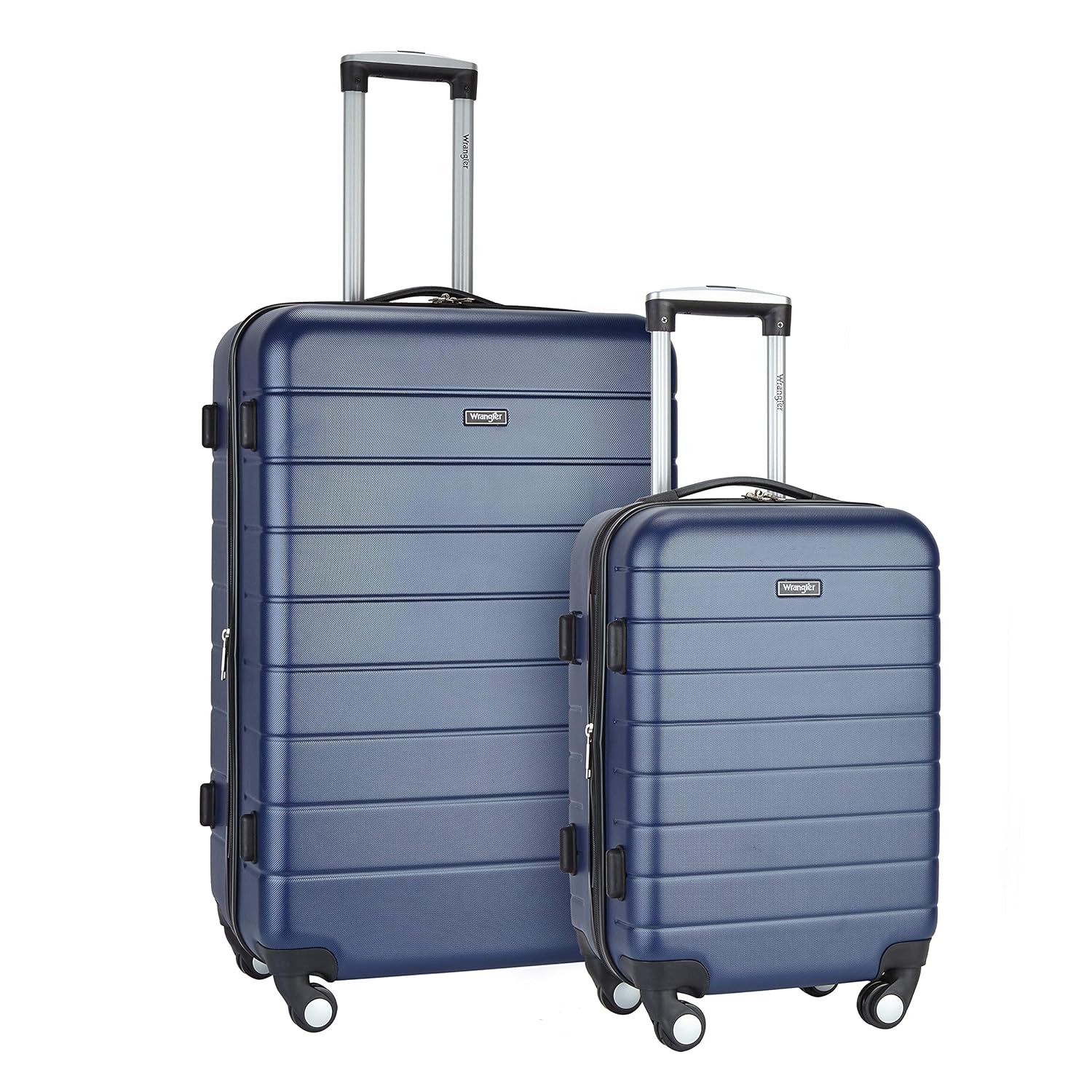 wrangler 2 piece luggage set