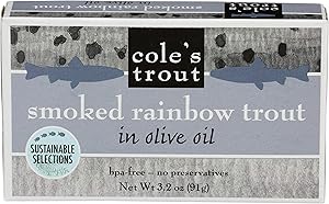 COLES TROUT SMOKED, 3.2 Ounce (Pack of 1)