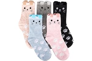 Moyel Horse Sloth Dog Socks Fun Novelty Funky Funny Socks for Women Teen Girls Christmas Birthday Gifts for Women Teacher