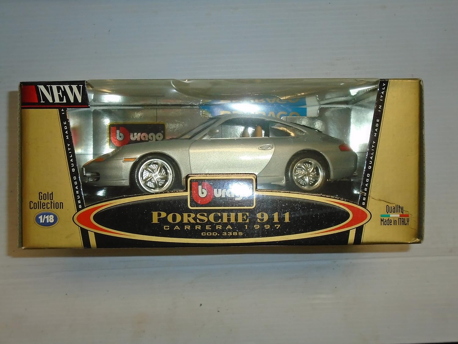 burago porsche 911 carrera 1997