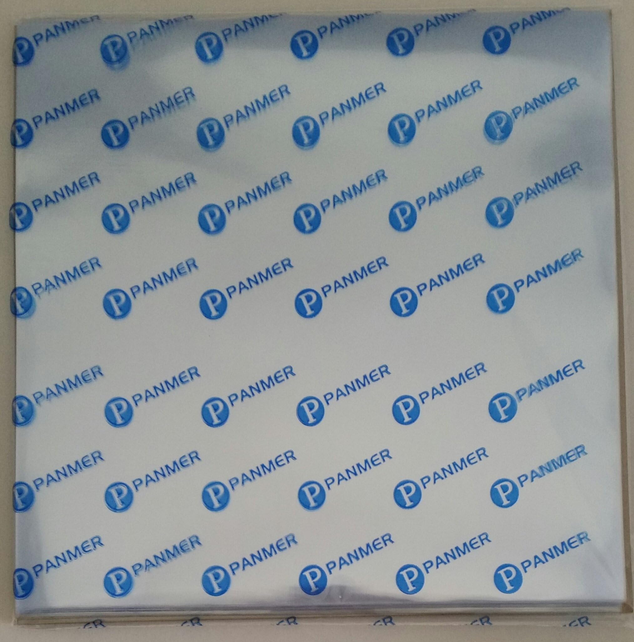 12" Polypropylene Glass Clear 100 Micron Vinyl Record Sleeves Pack of 50