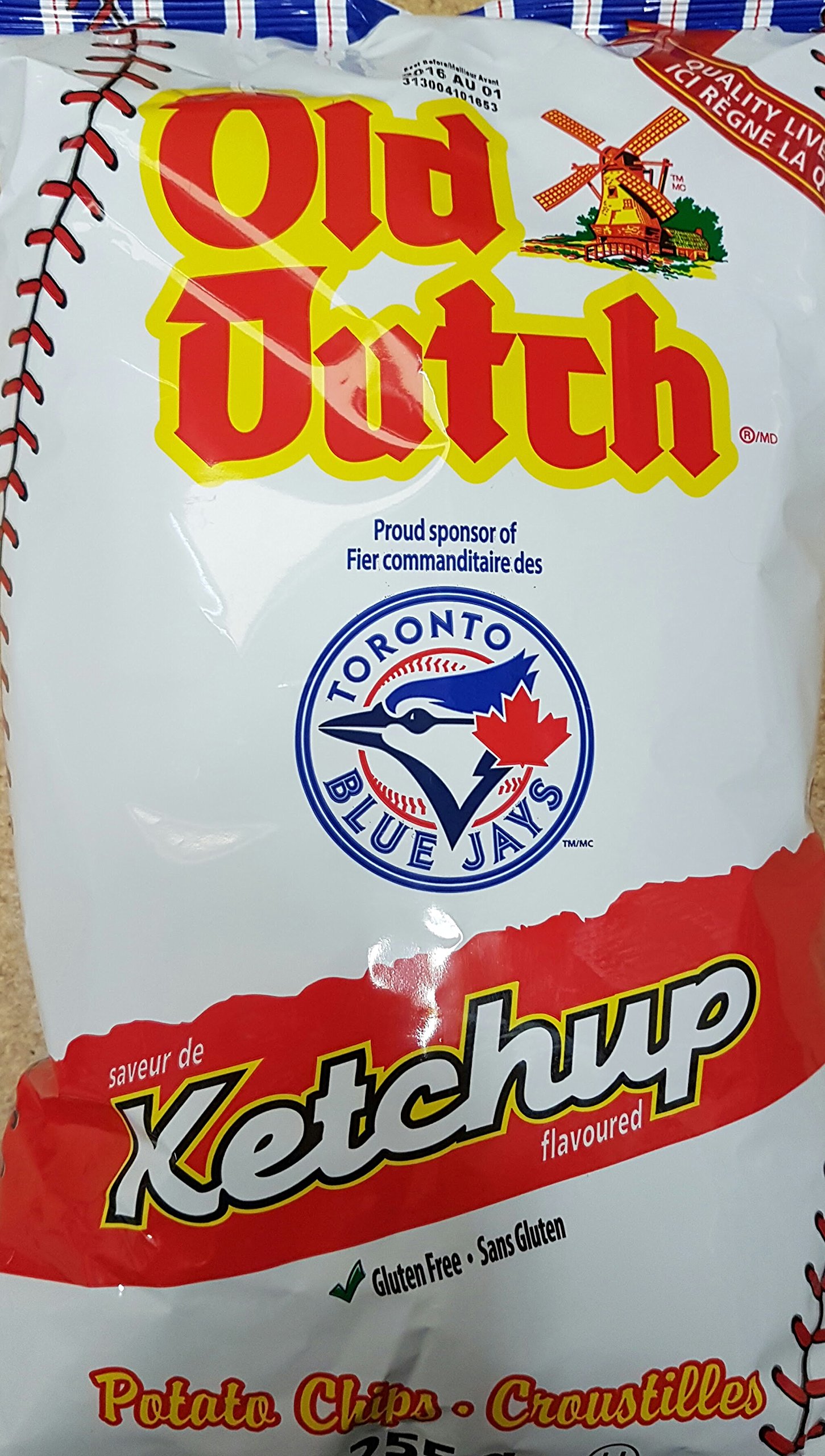 Canadian Lays Ketchup Chips 1 Bag 180 grams