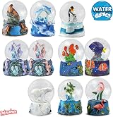 Deluxebase Water Globe Sea Turtles Glass Ornament 6.5x8.5cm view 3