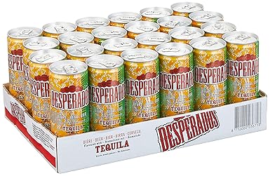 Desperados Tequila Flavoured Bier Dose, EINWEG (24 x 0.25 l)