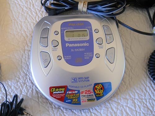 Panasonic SL-SX289V Jogger Model Portable CD Player in Dubai - UAE