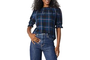 �鶹�� Essentials Womens Fluid Twill Short Puff Sleeve Smock Detail Shirt