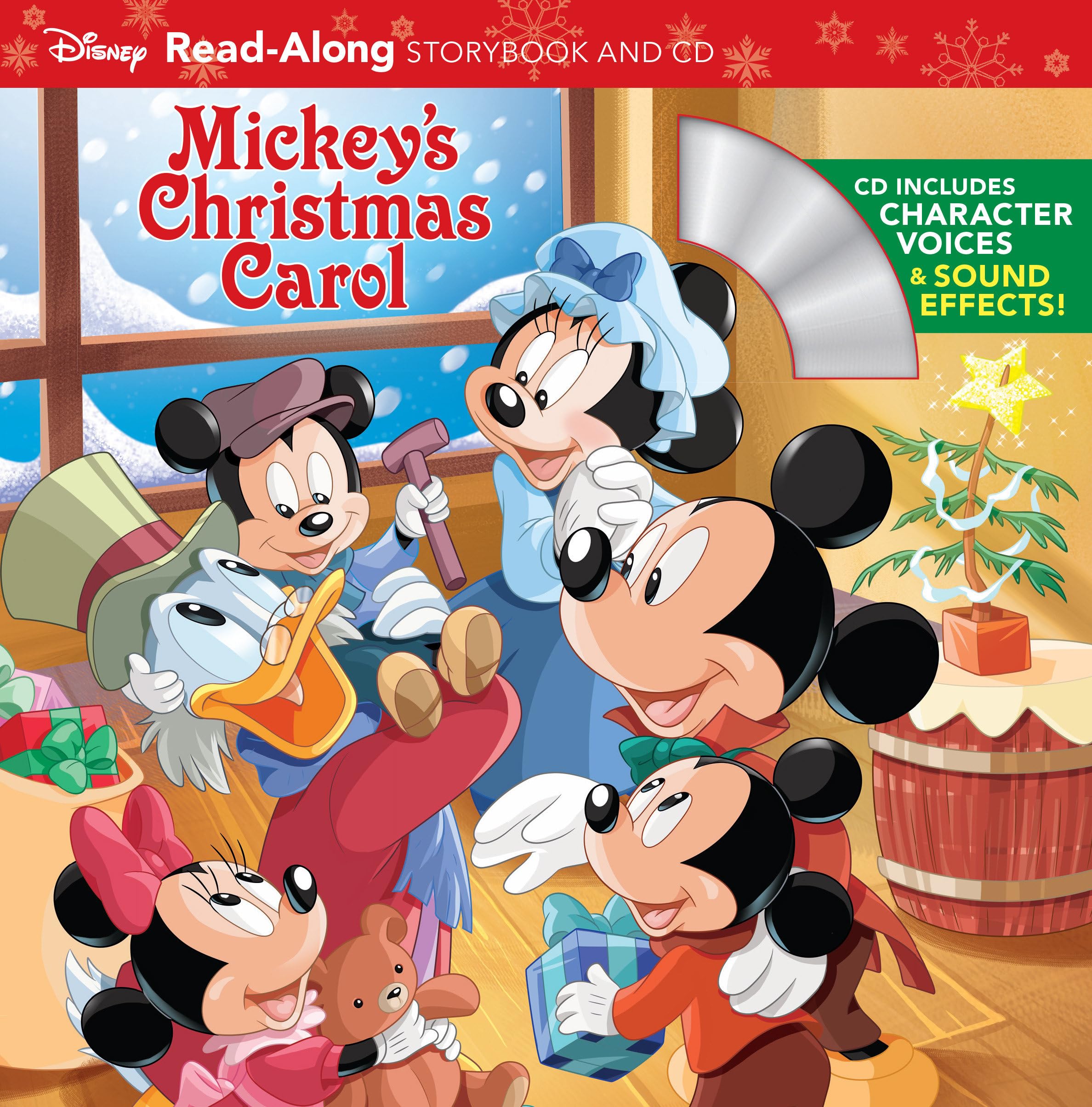 Mickey's Christmas Carol: Read-Along Storybook (Read-Along Storybook and CD)