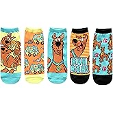 Hyp Scooby Doo Juniors/Womens 5 Pack Ankle Socks
