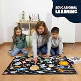 BONNYCO Solar System Felt Board 61 Figures Montessori Educational Toy view 3