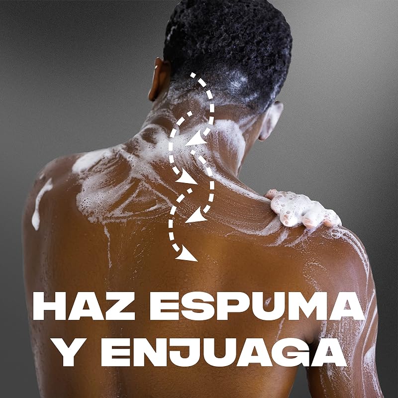 Gel de banho axe masculino preto 400ml - embalagem de 3