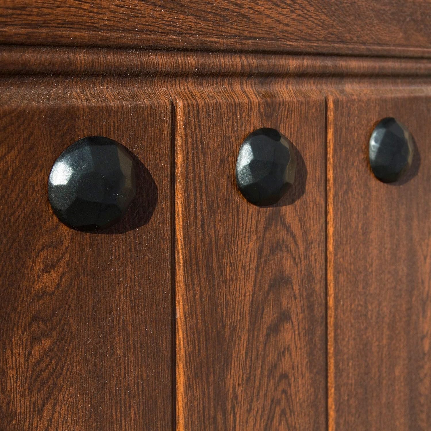 Hardware Garage Door Set (8 Piece) Black Matte