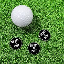 FINGER TEN Golf Ball Marker with Hat Clip Markers