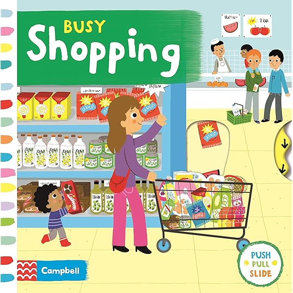 Campbell Books Busy Nursery A Push, Pull, Slide Book (Campbell