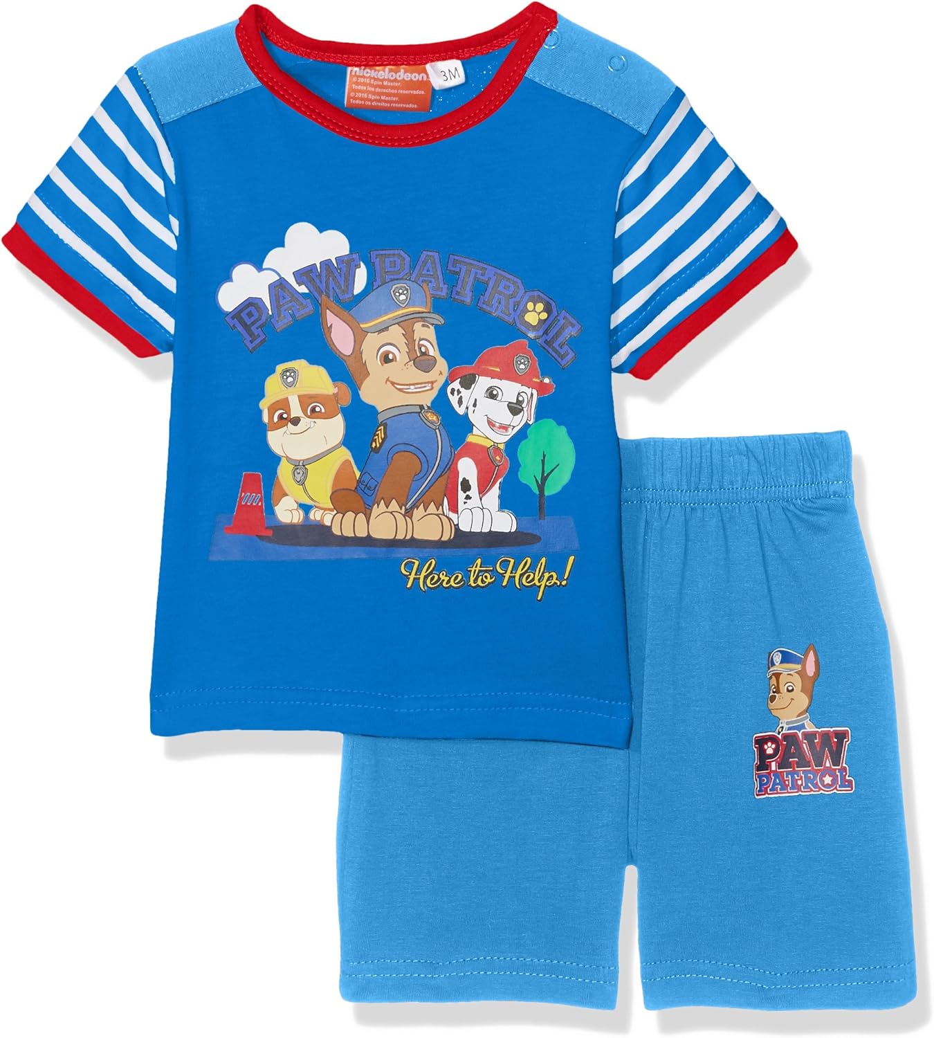 Nickelodeon Baby Boy's Paw Patrol Clothing Set, Blue (Blue Azur), 69