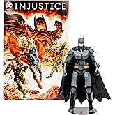 McFarlane Toys - DC Direct Gaming 7IN Figure with Comic - Injustice 2 WV1 - Batman