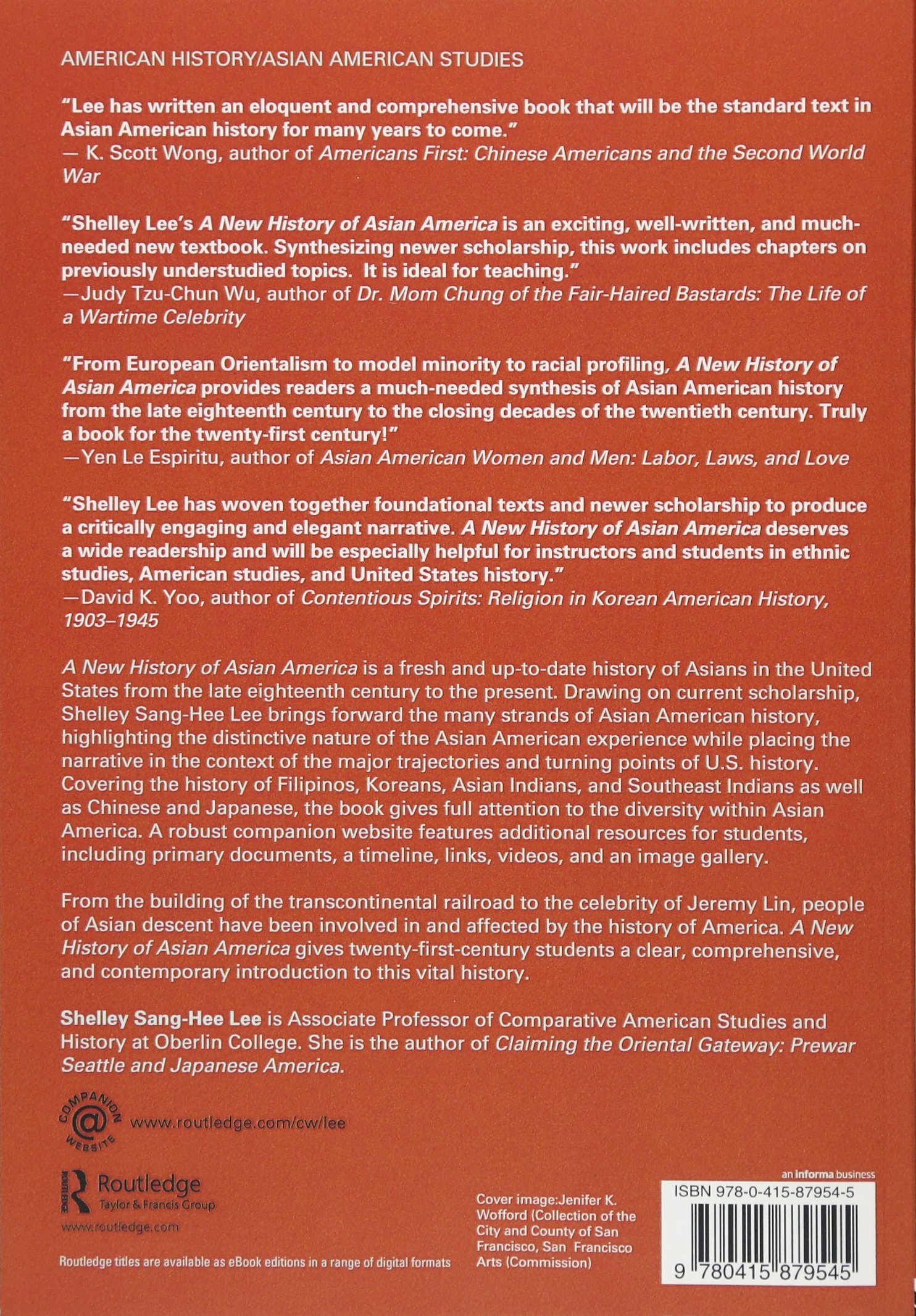 A New History Of Asian America Shelley Sang Hee Lee - 