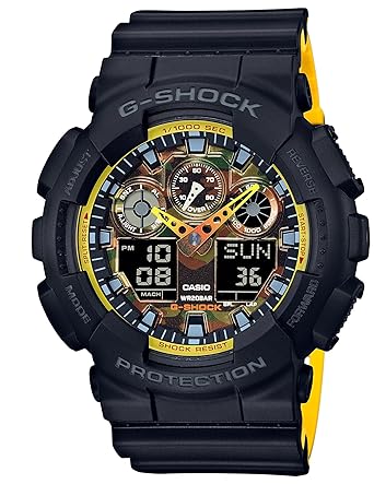 【クリックで詳細表示】[カシオ]CASIO 腕時計 G-SHOCK ジーショック GA-100BY-1AJF メンズ