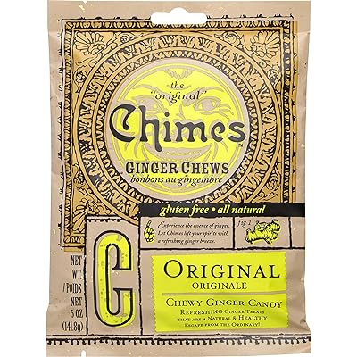Chimes Ginger Chews Original -- 5 oz - 2 pc