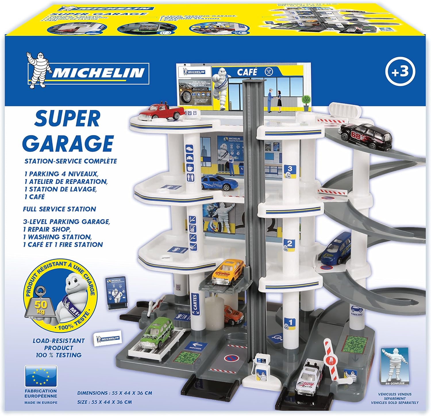 garage michelin jouet 3 niveaux