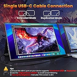 Upperizon Portable Gaming Monitor 16 Inch QHD 2.5K
