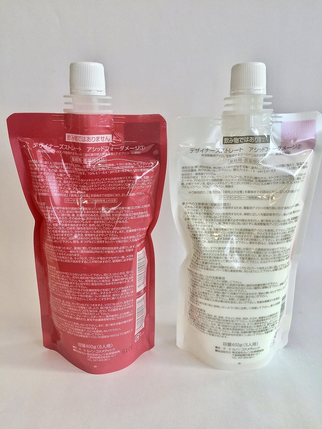 日本製 ルノン 縮毛矯正 デジタルパーマ 兼用 ５人用 デザイナーストレート 1剤 2剤 ６セット ストレートバンクppt 1剤 2剤セット アシッドフォーダメージ 1剤 2剤 B07dx ６セット 各400g 医薬部外品 業務用 その他 高価値 Pantoful
